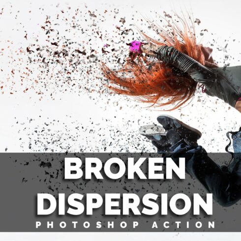 Broken Dispersion Photoshop Actioncover image.
