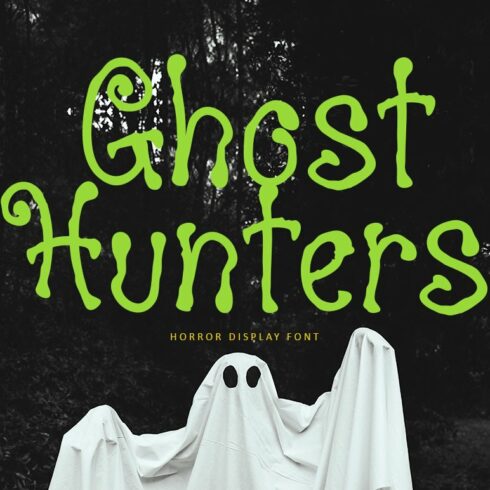 Ghost Hunters - Spooky Display Font cover image.
