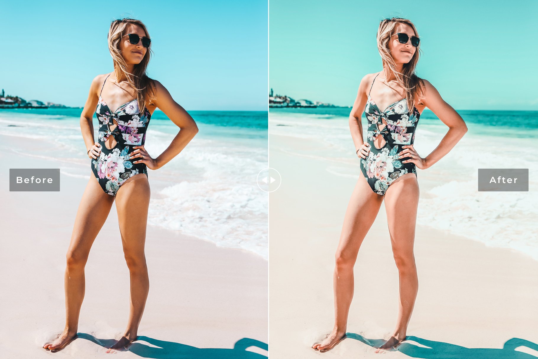 Bahamas Lightroom Presets Packpreview image.