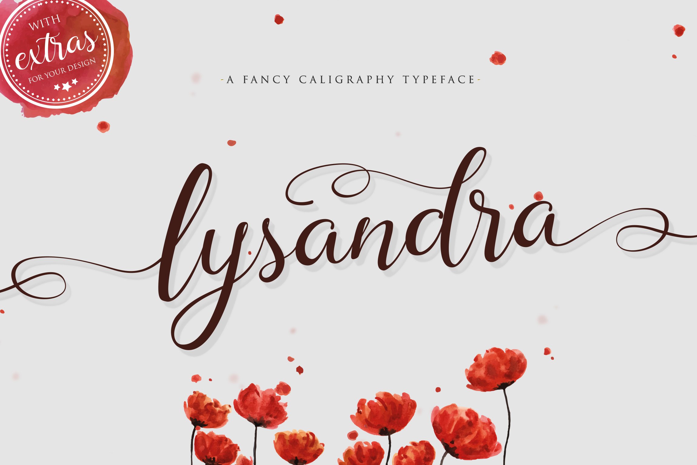 Lysandra Beauty Font cover image.