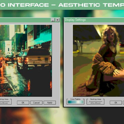Retro Interface - Aesthetic Templatecover image.