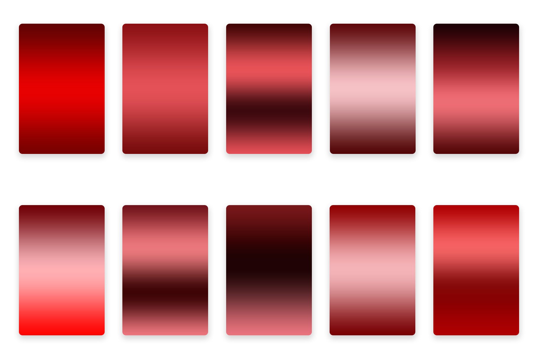 Red Metallic Gradientspreview image.