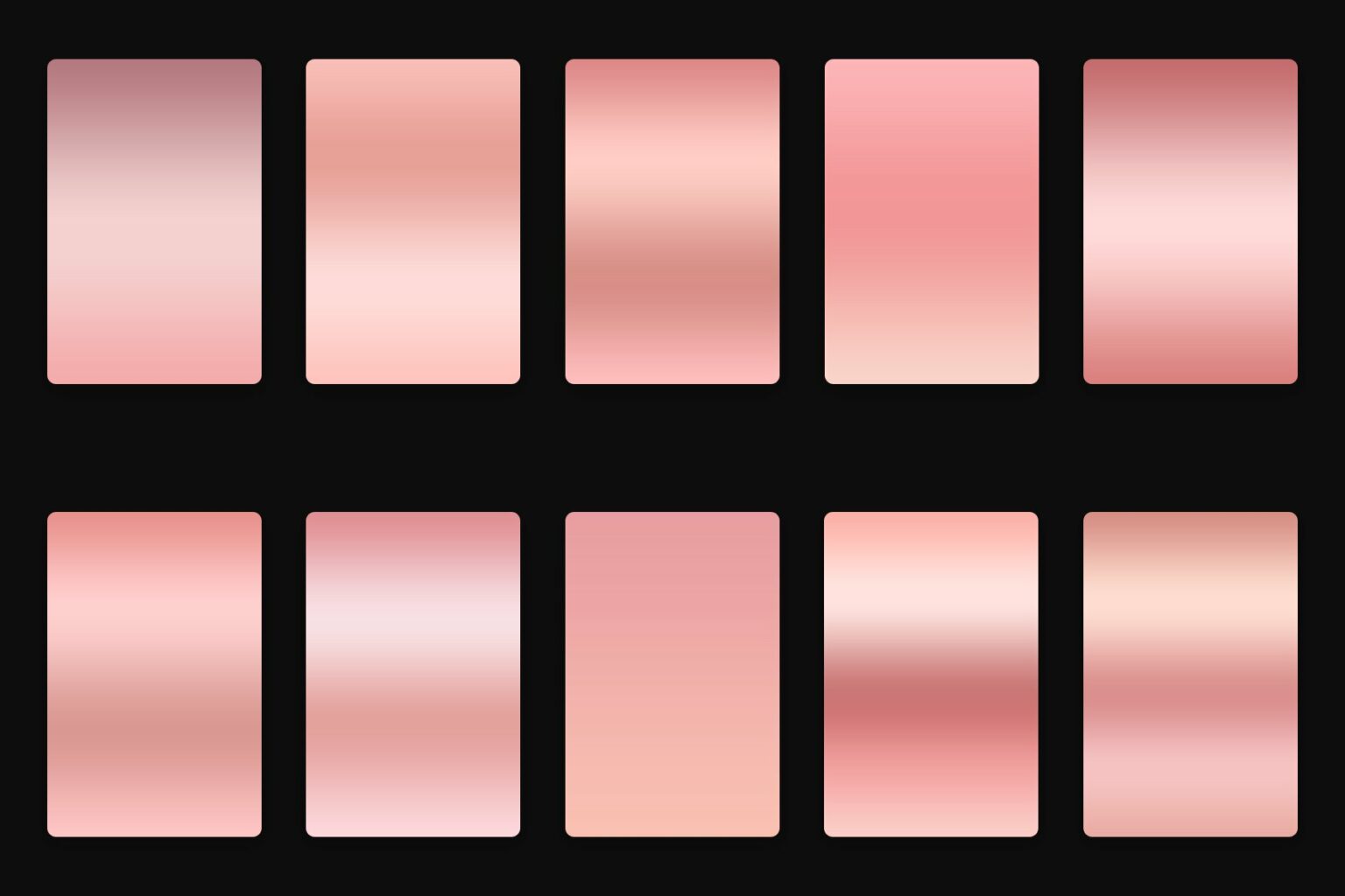 Pink And Gold Gradients – MasterBundles
