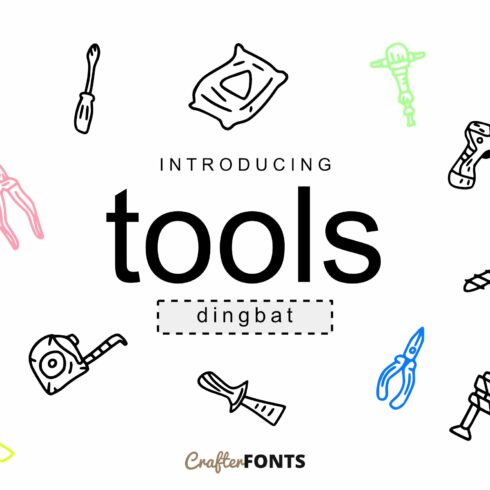 Tools Doodle Dingbat cover image.