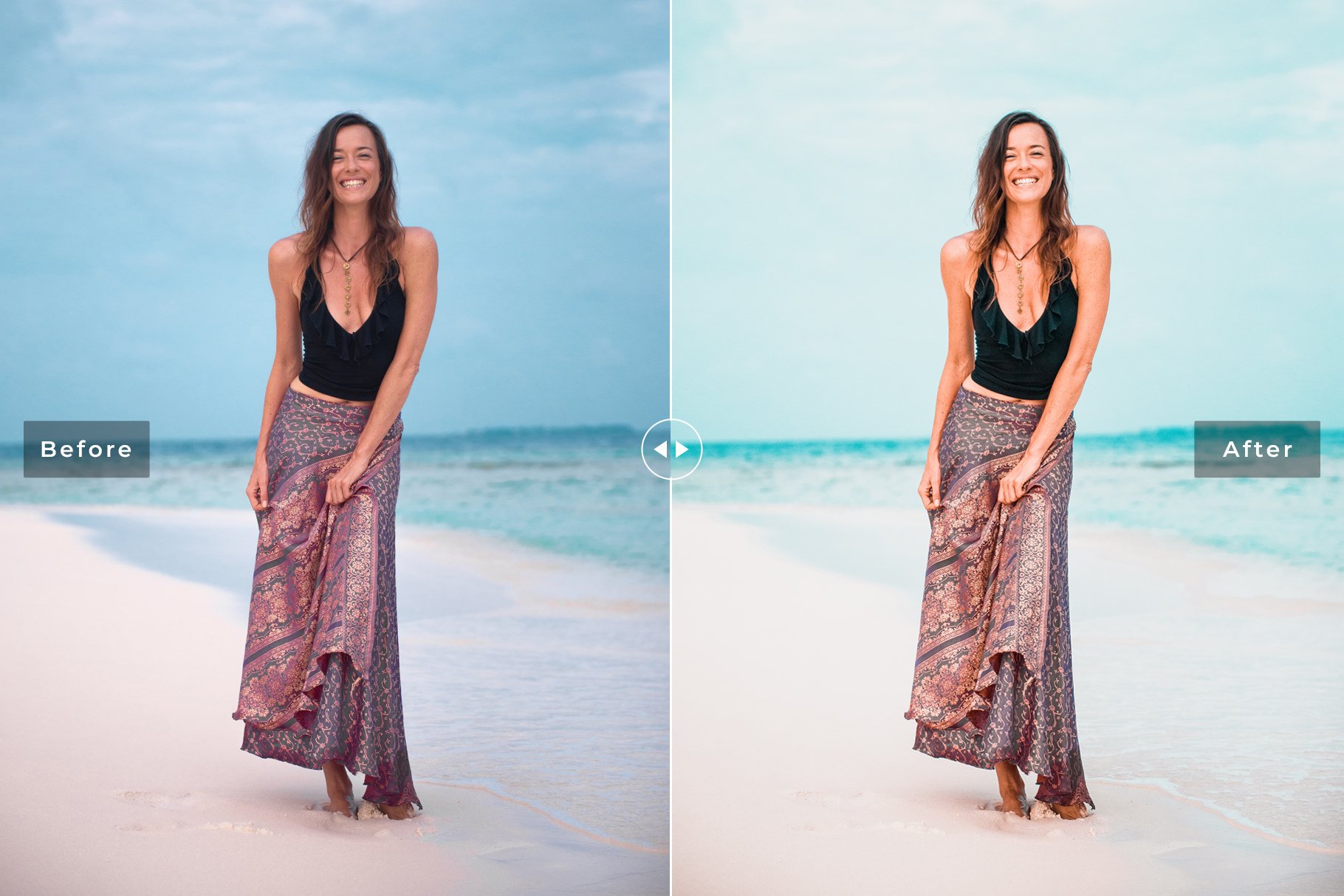 Malibu Lightroom Presets Packpreview image.