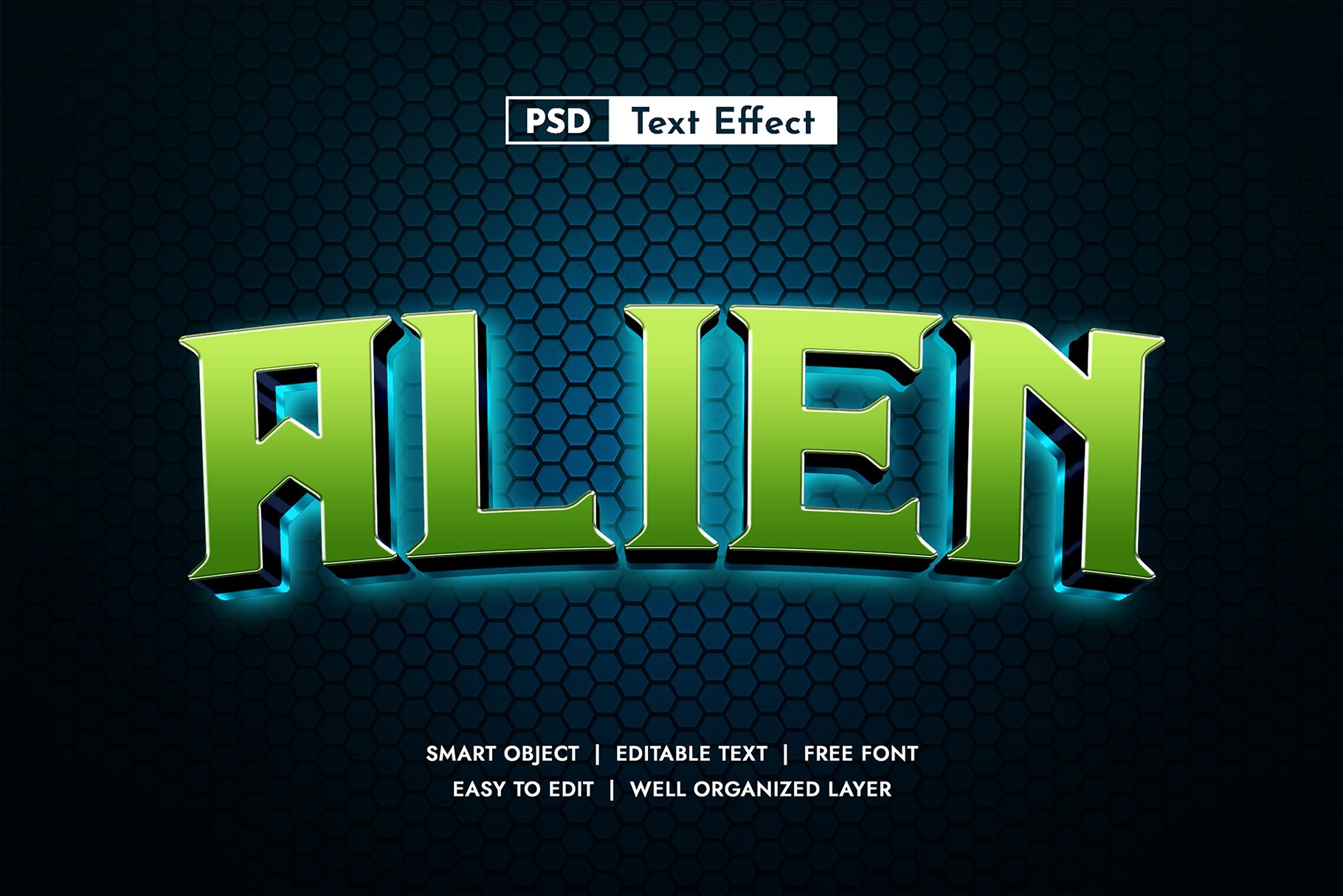 Set of 10 PSD Text Effect vol 2preview image.