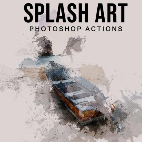 Splash Art Photoshop Actionscover image.
