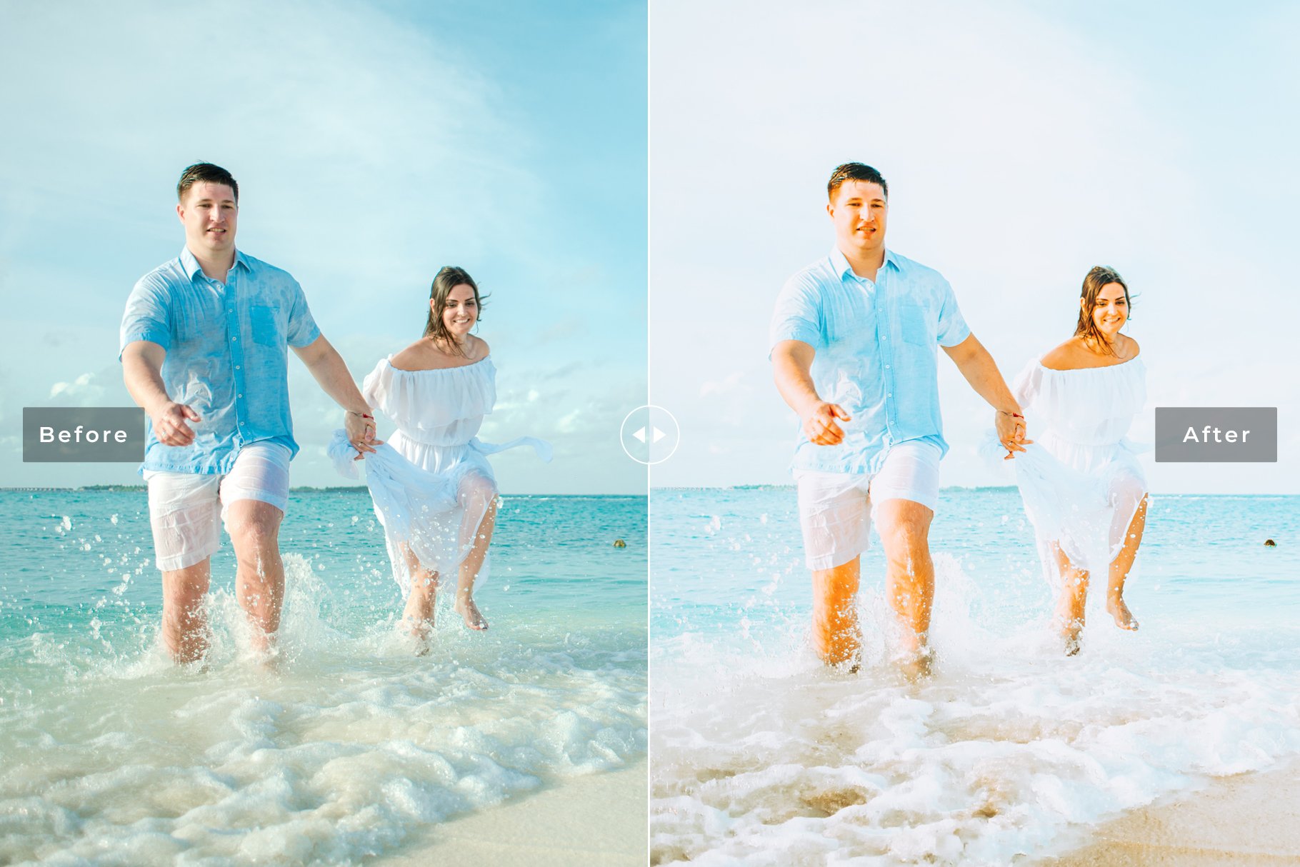 Sea Salt Lightroom Presets Packpreview image.