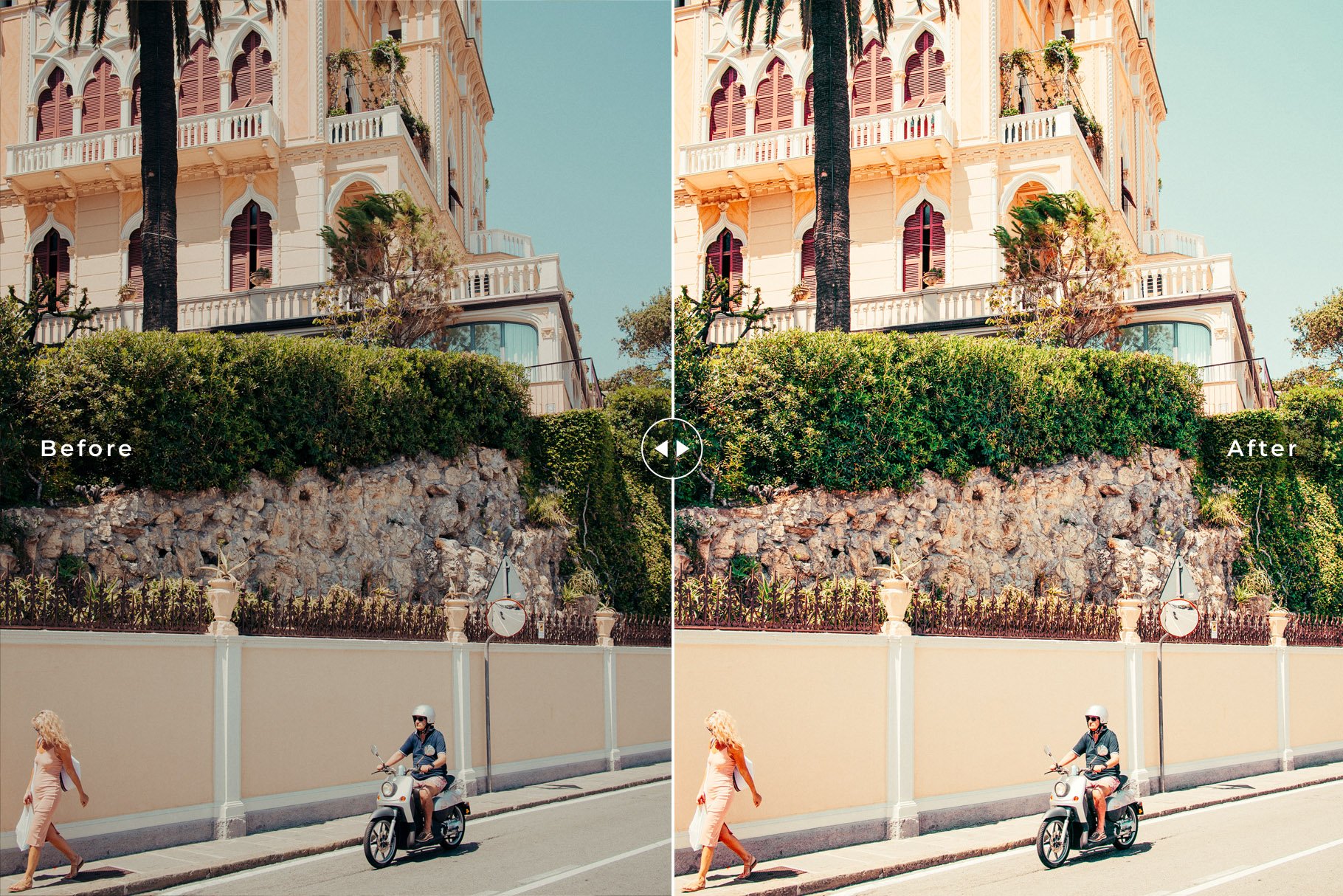 Tuscany Lightroom Presets Packpreview image.