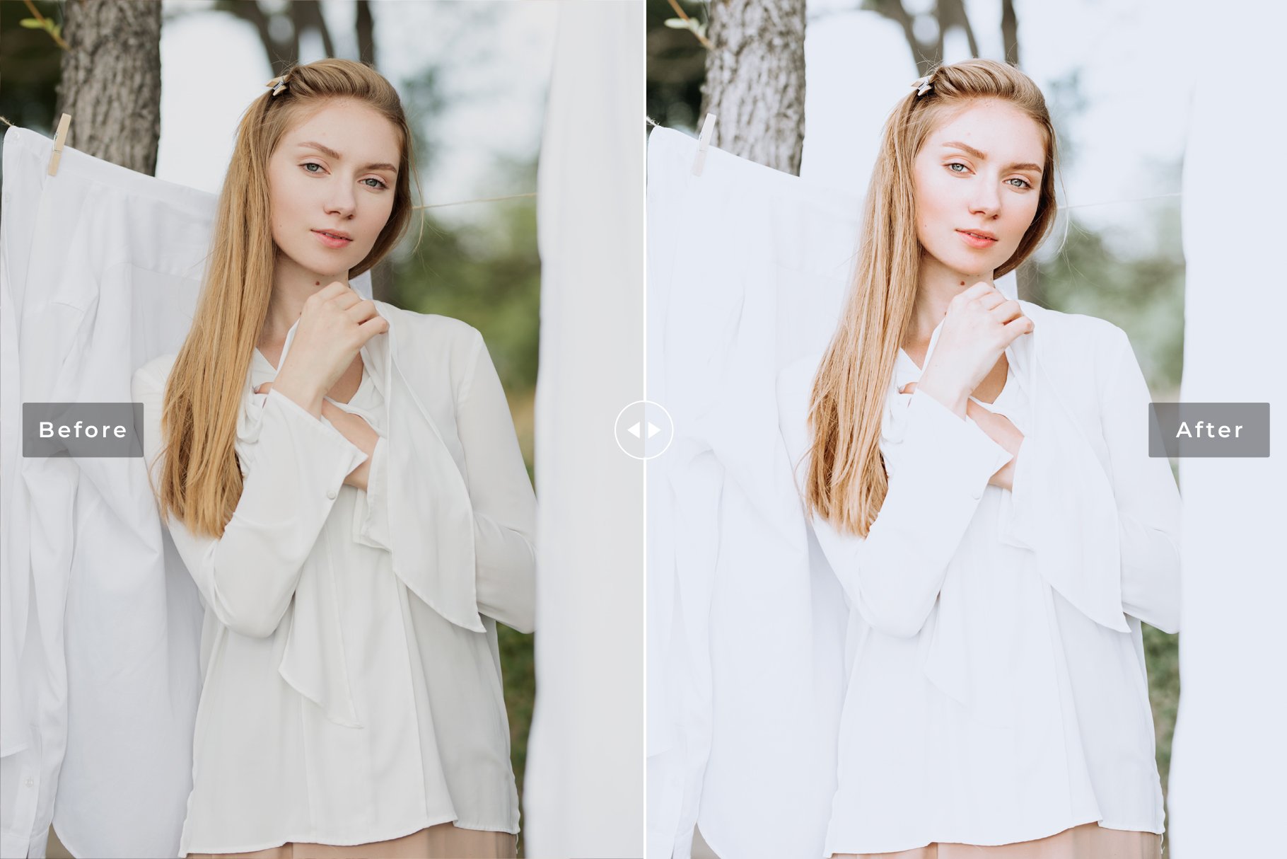 Soft White Pro Lightroom Presetspreview image.