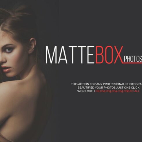 MATTEBOX Photoshop Actioncover image.