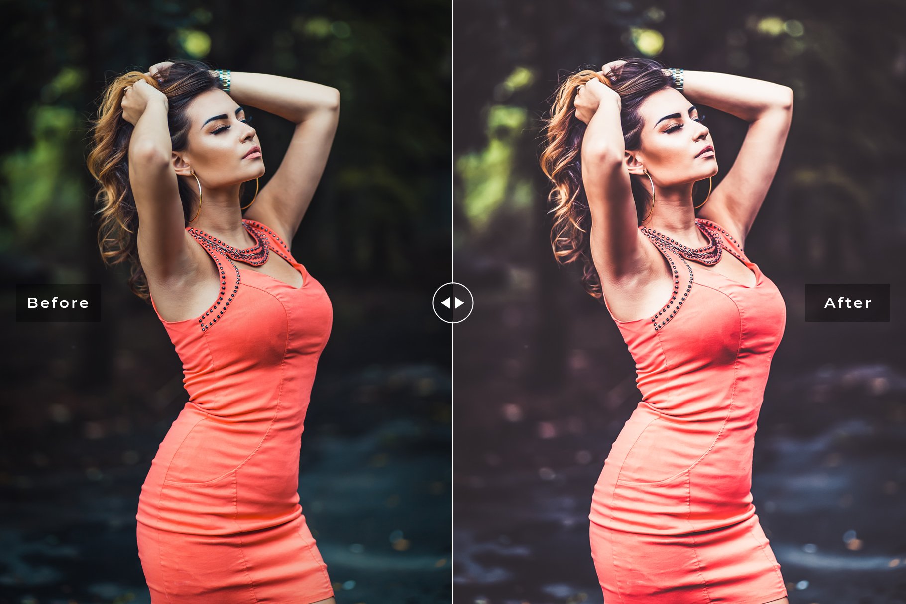 Influencer Lightroom Presets Packpreview image.