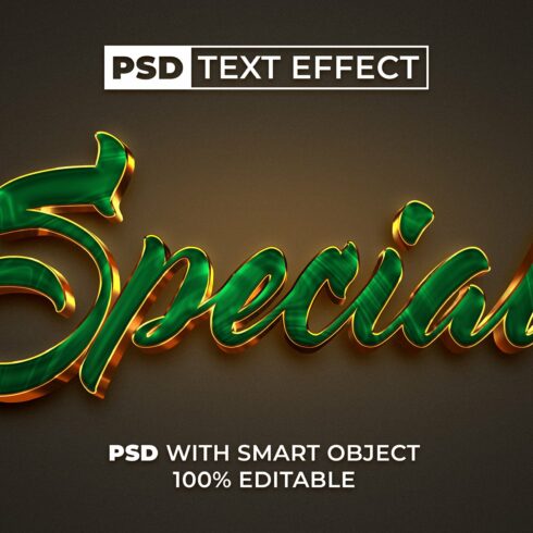 Gold Special Text Effectcover image.