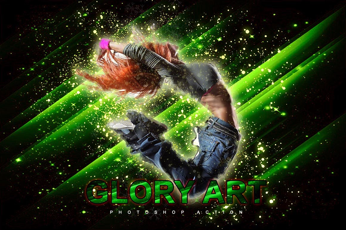 Glory Art Photoshop Actioncover image.