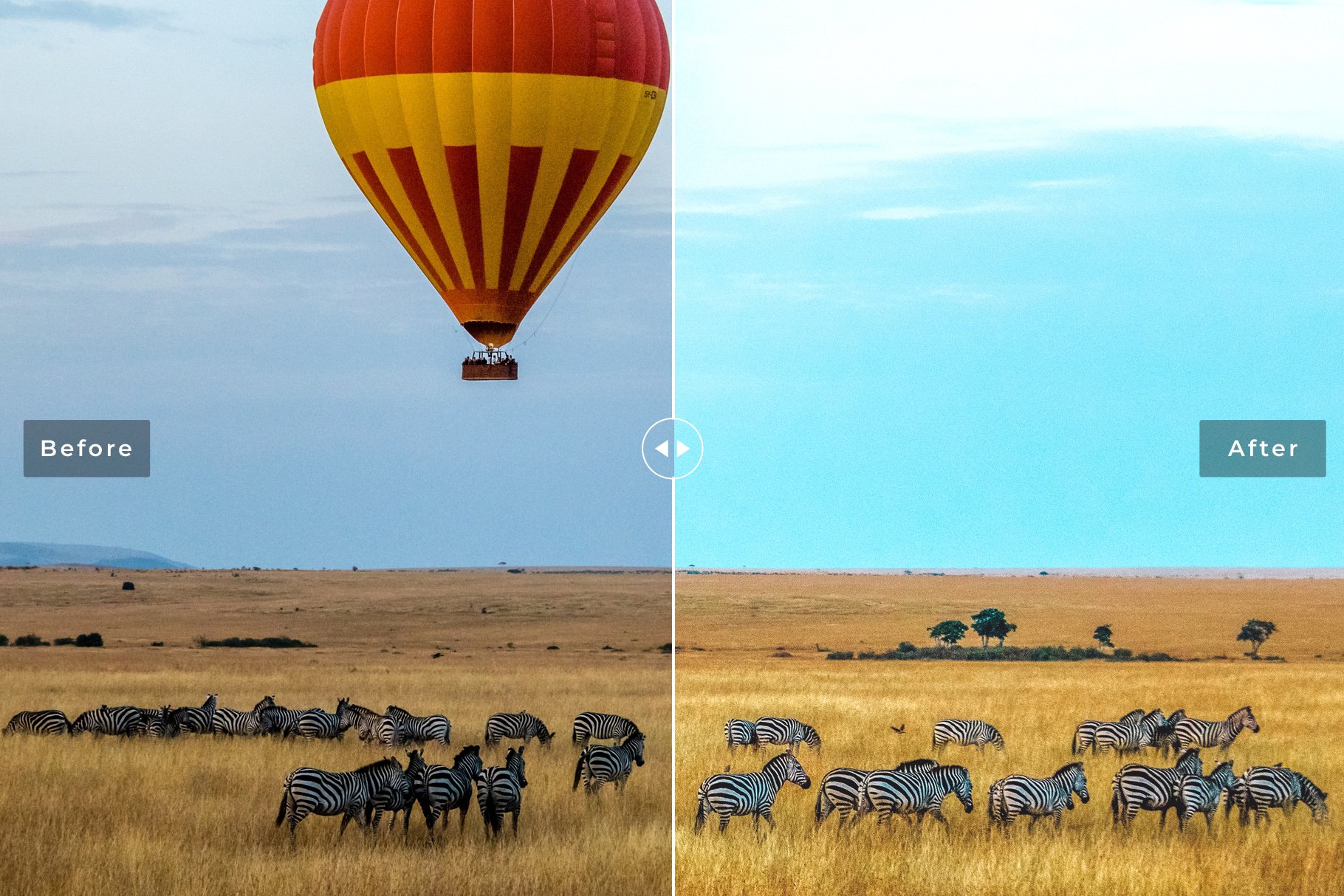 Kenya Lightroom Presets Packpreview image.