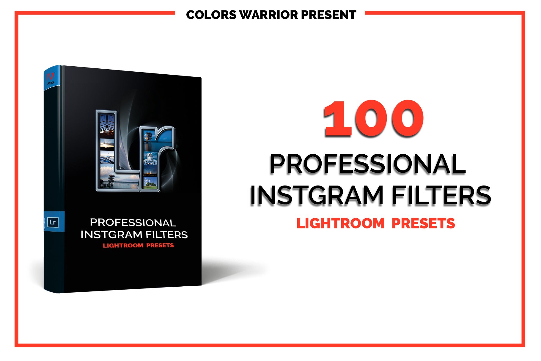 100 Professional Instgram Filters LRcover image.