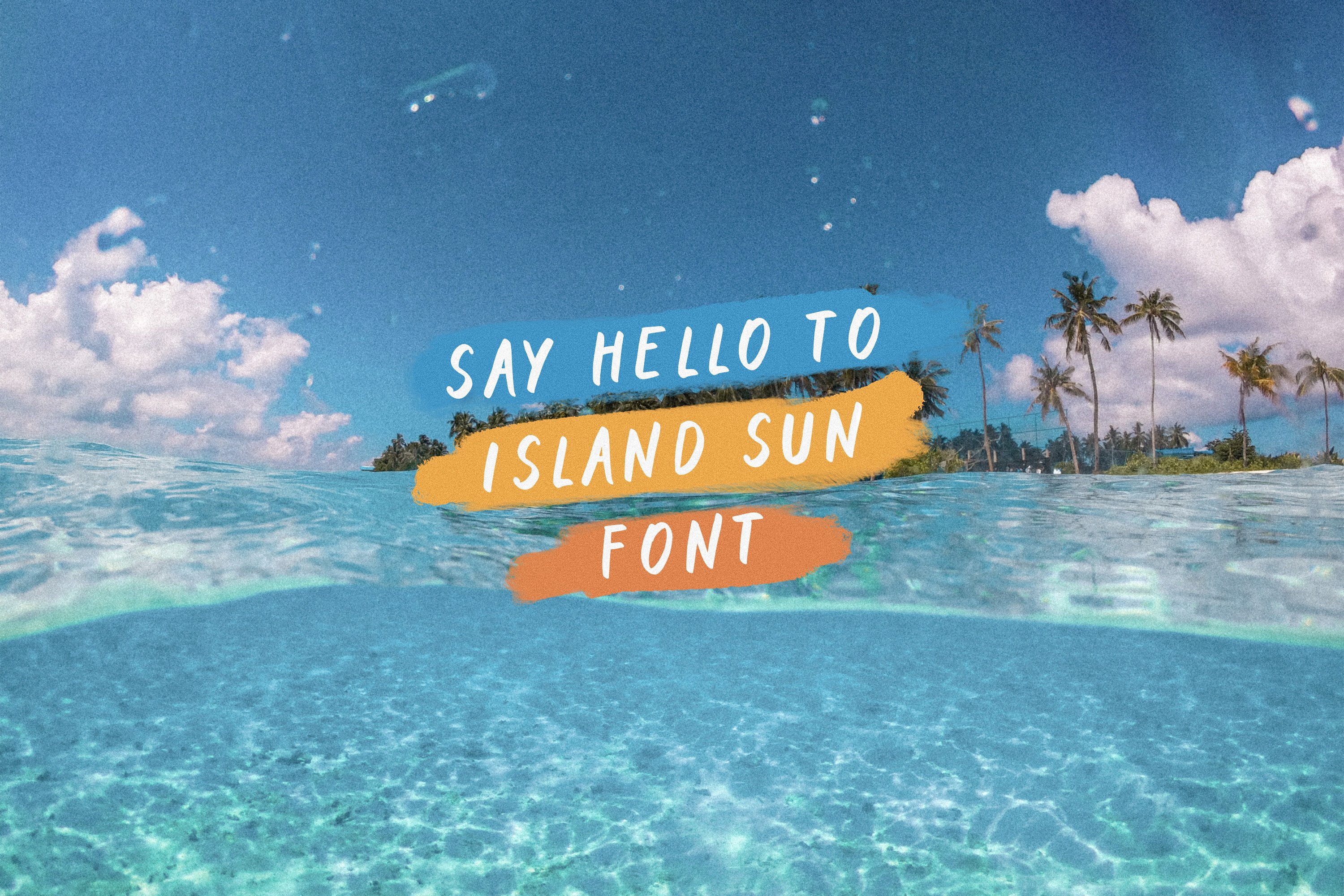 Island Sun Handwritten Marker Font cover image.