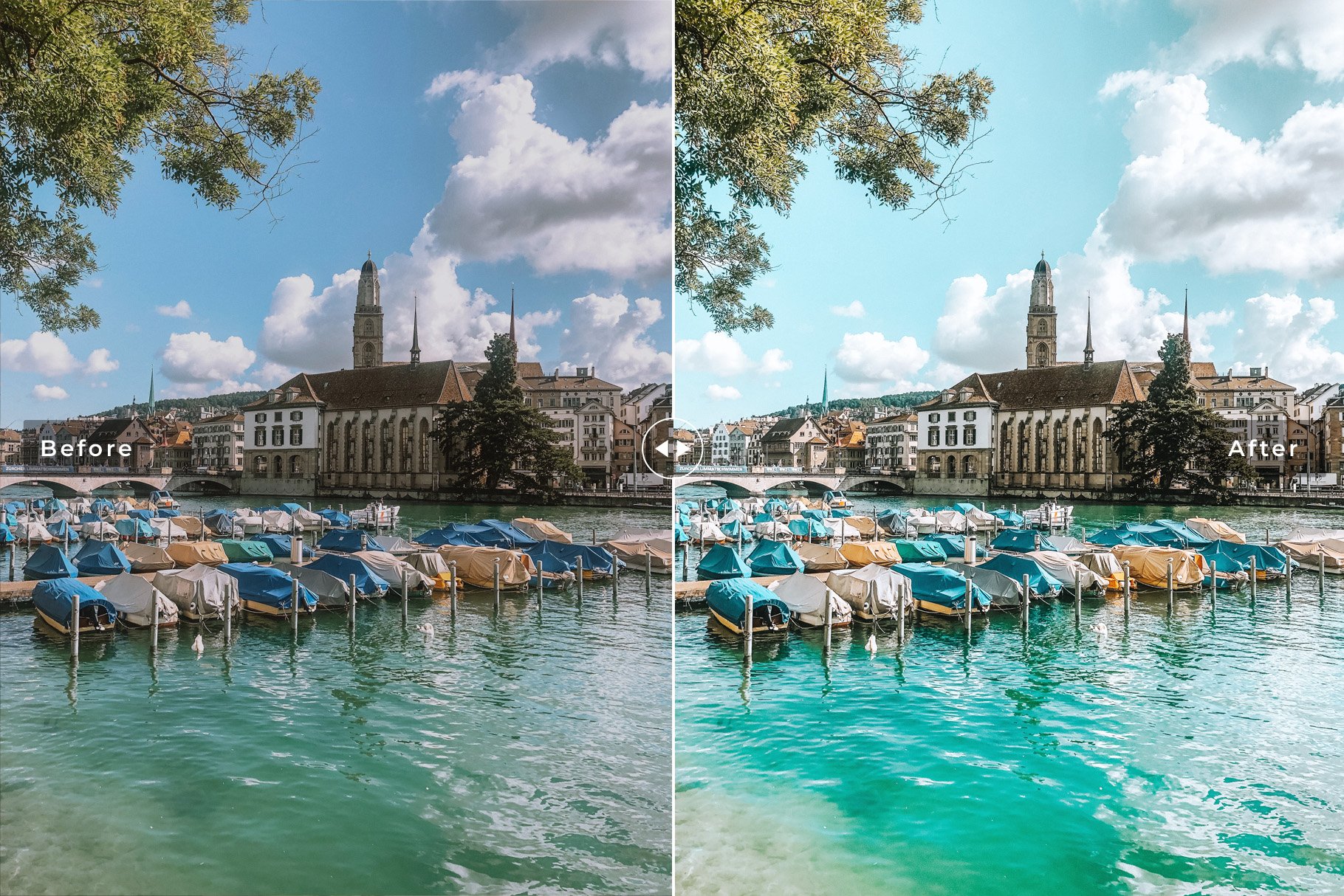 Zurich Pro Lightroom Presetspreview image.