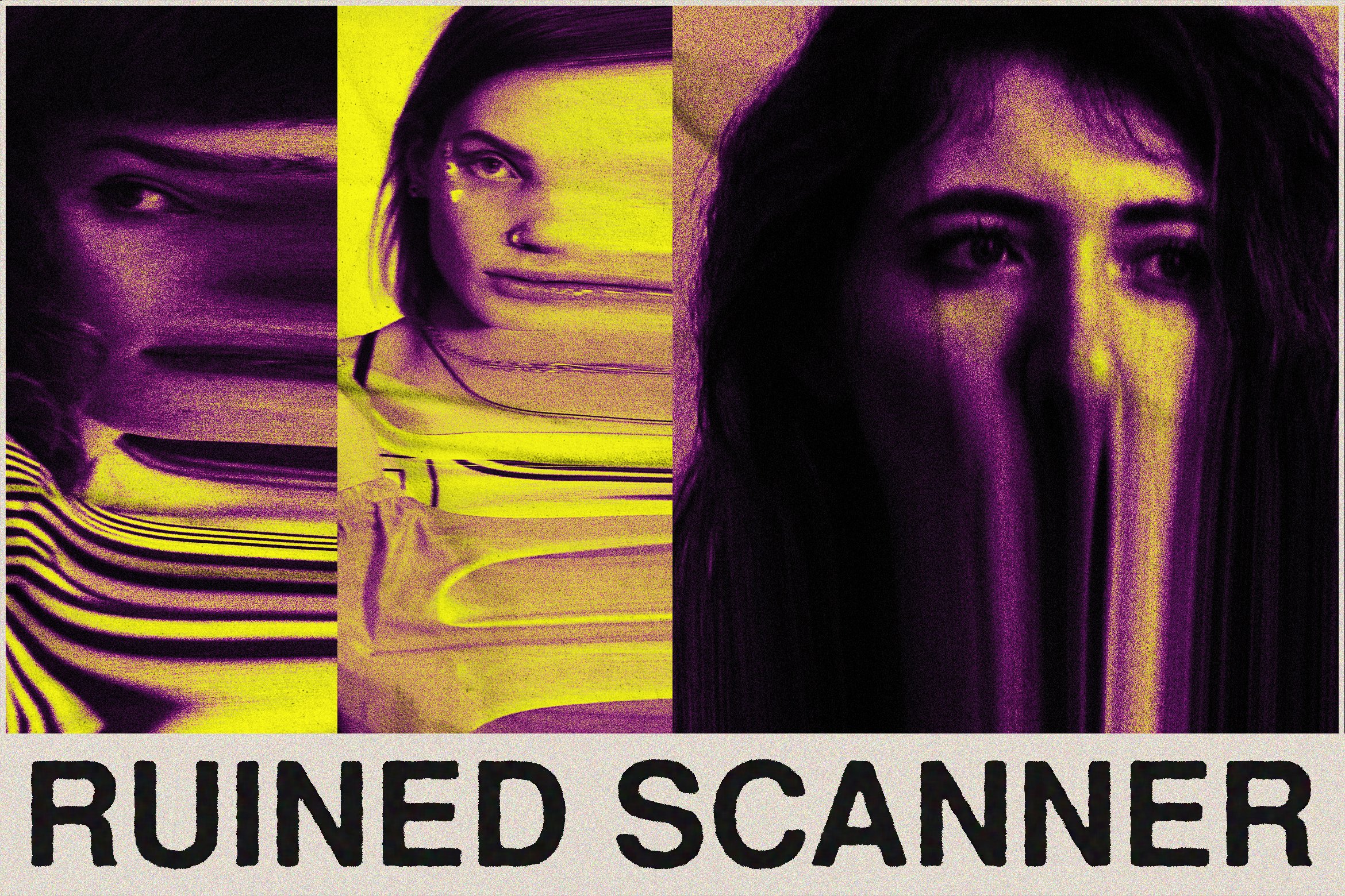 Ruined Scanner Photo Templatecover image.