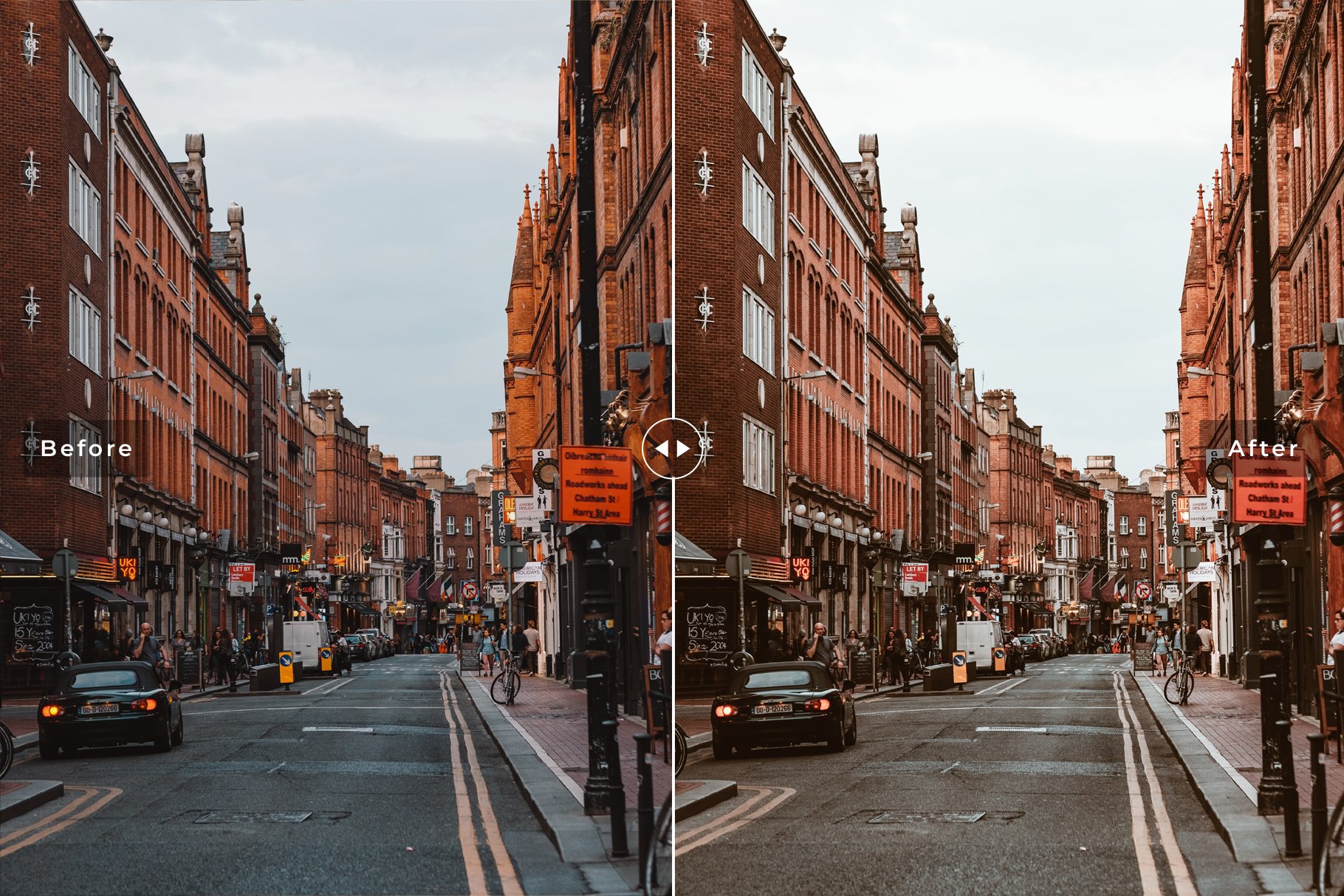 Dublin Lightroom Presets Packpreview image.