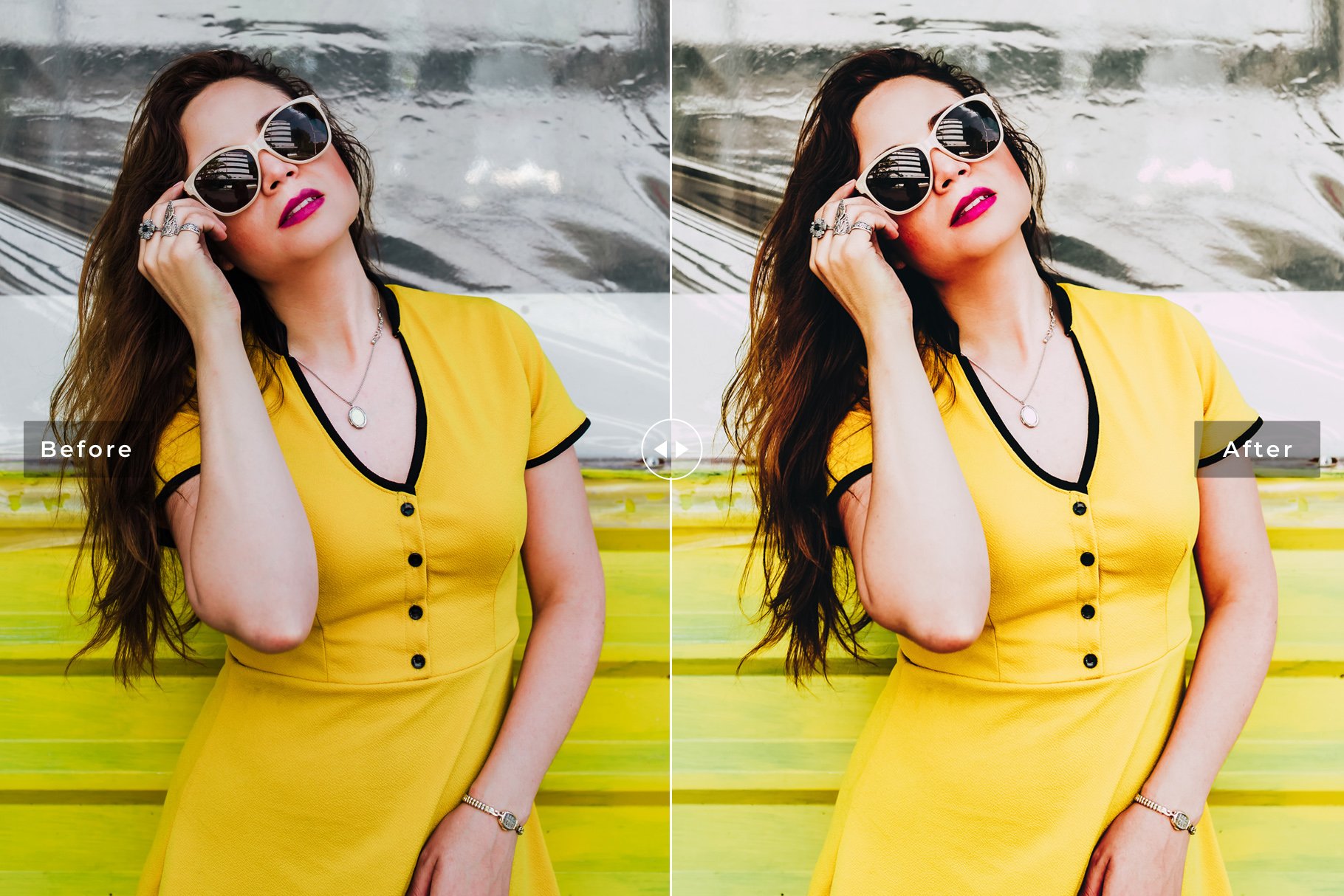 Lemonade Lightroom Presets Packpreview image.