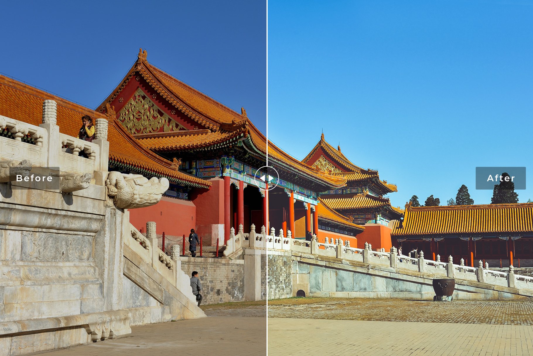 Beijing Lightroom Presets Packpreview image.