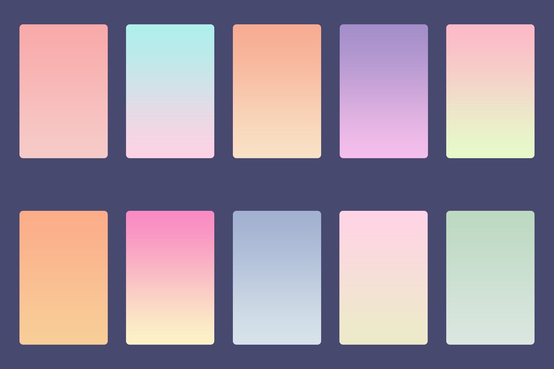 Pastel Gradientspreview image.