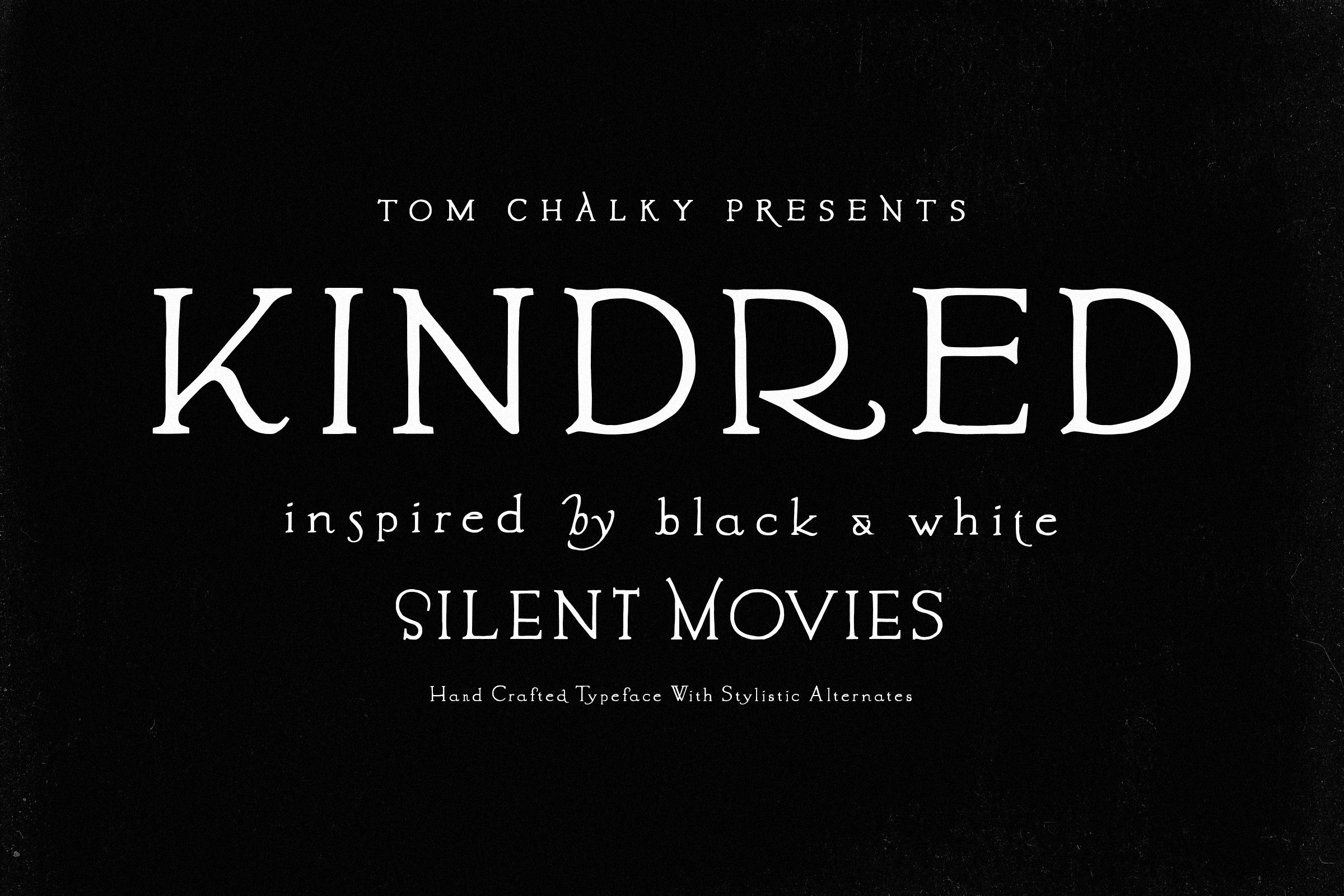 Kindred - Stylistic Alternates Font cover image.