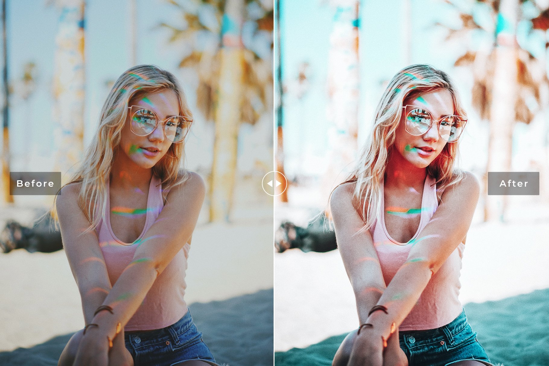 Seychelles Lightroom Presets Packpreview image.