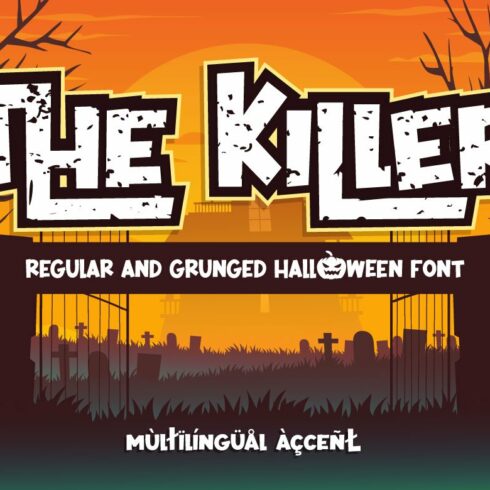 The Killer Halloween Family Font cover image.