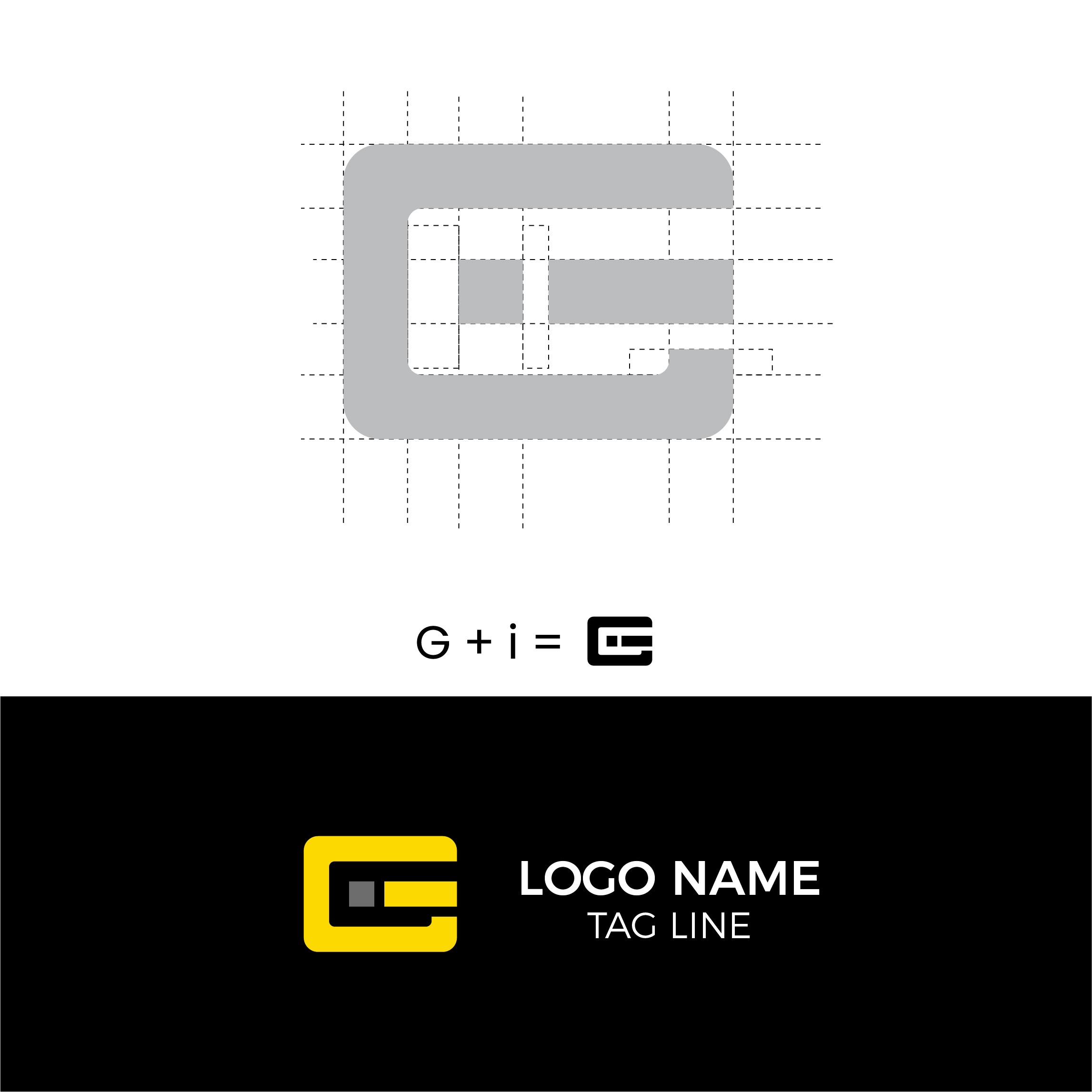 Letter G and i Logo cover image.