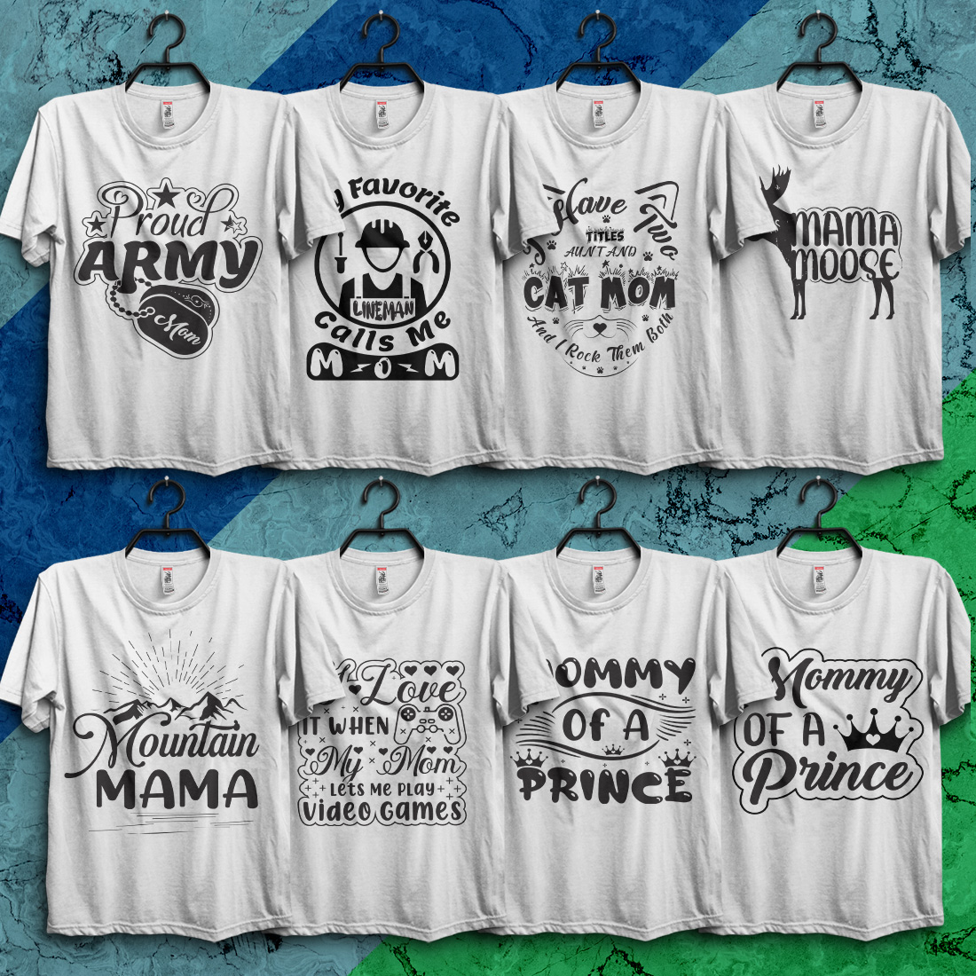 kalligrafi paraply web 10 Vector mother's day SVG bundles t-shirt design