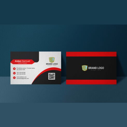 Business Card Template cover image.