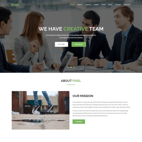 Digital Business Agency HTML Theme cover image.