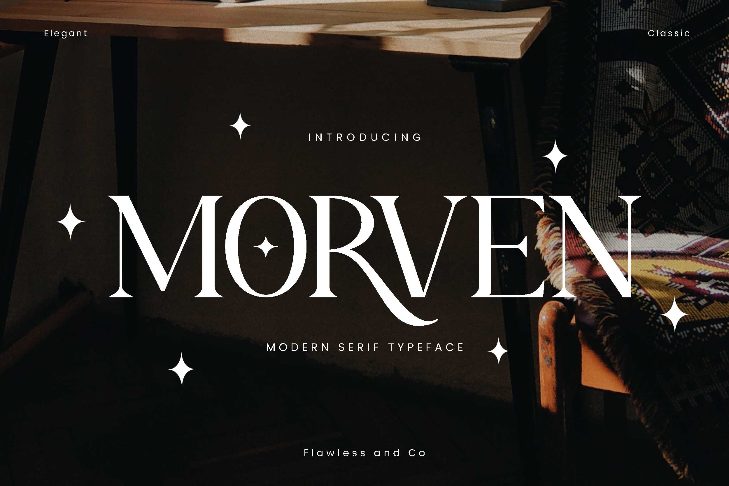 Morven - A Modern Serif Font cover image.