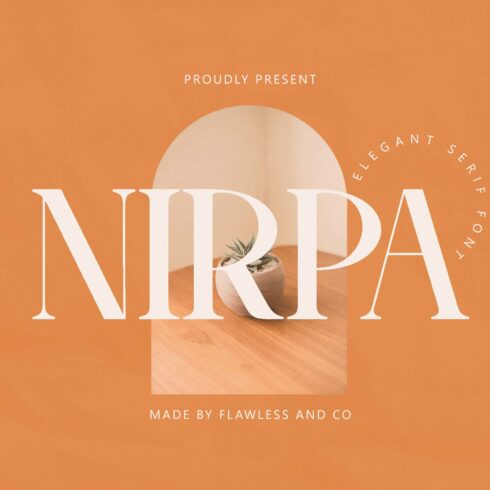 Nirpa - Elegant Serif cover image.