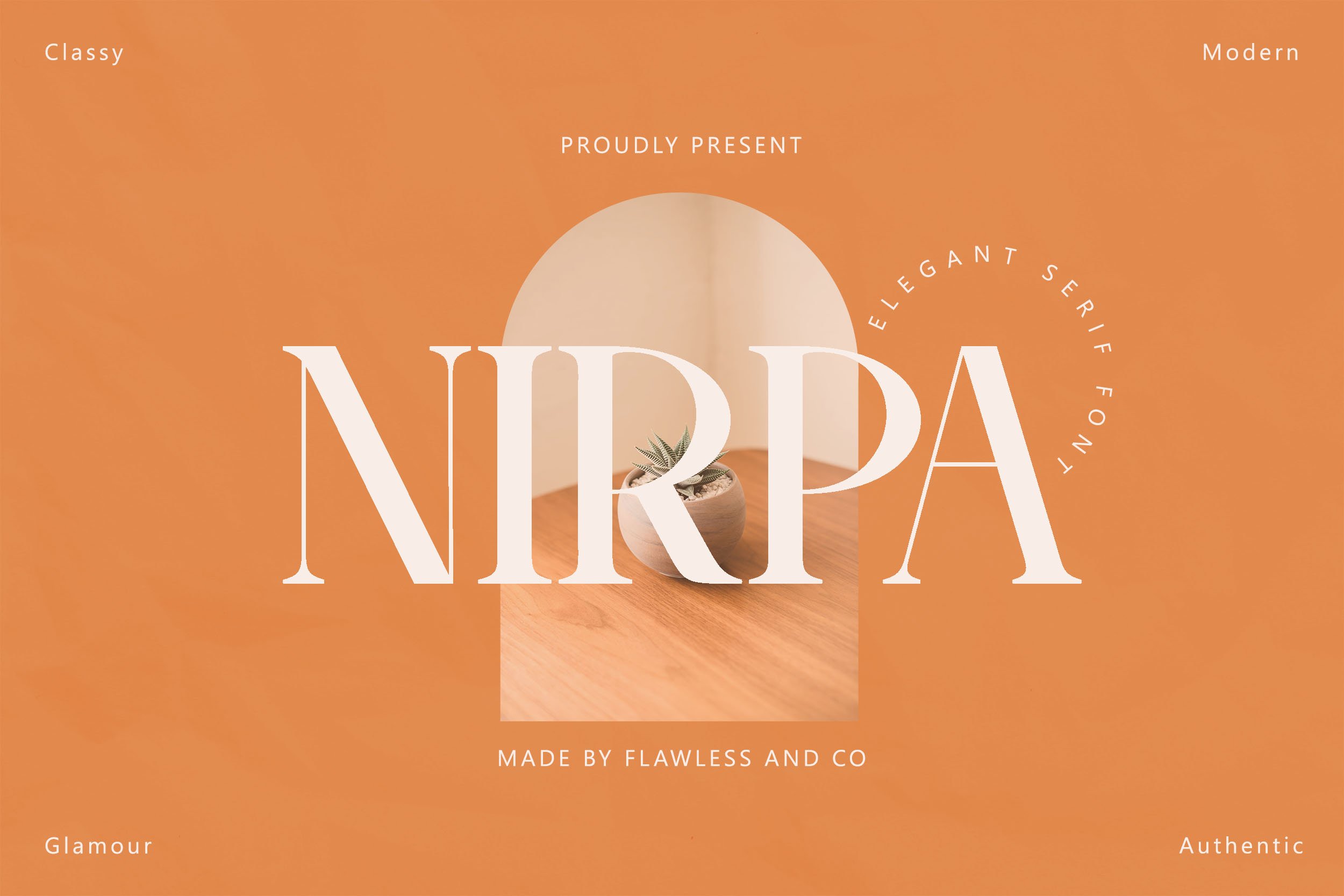 Nirpa - Elegant Serif cover image.