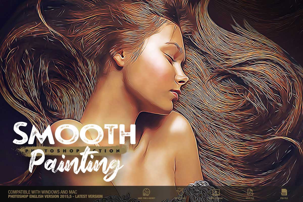 preview 1 smooth painting photoshop action 979