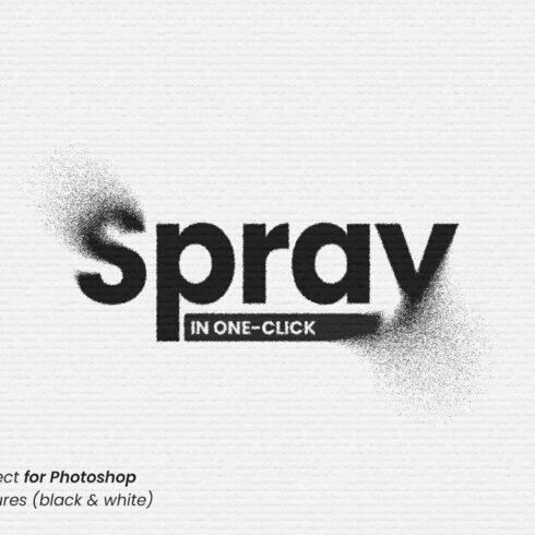 Spray One-click Photoshop Effectcover image.