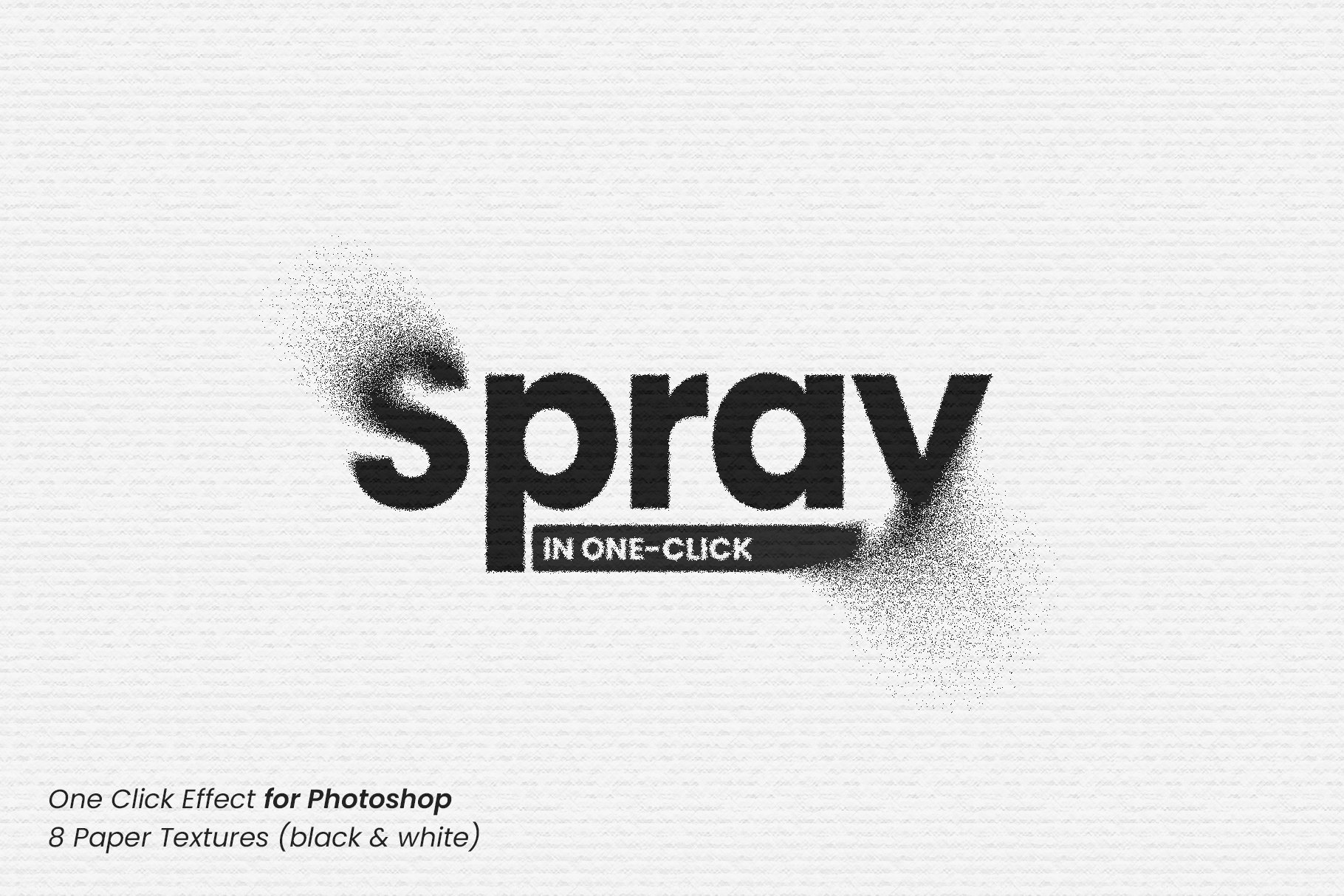 Spray Paint Photoshop Action, Add-ons