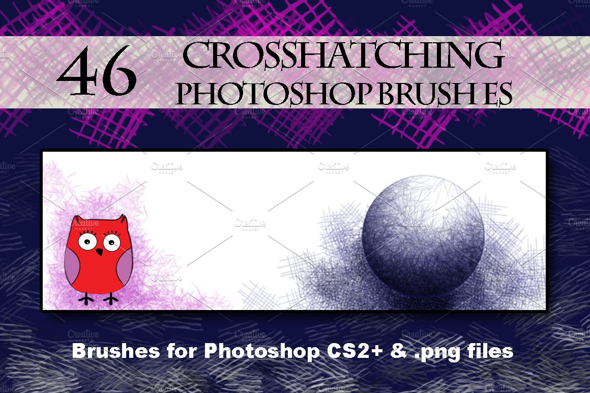Crosshatching Brushescover image.