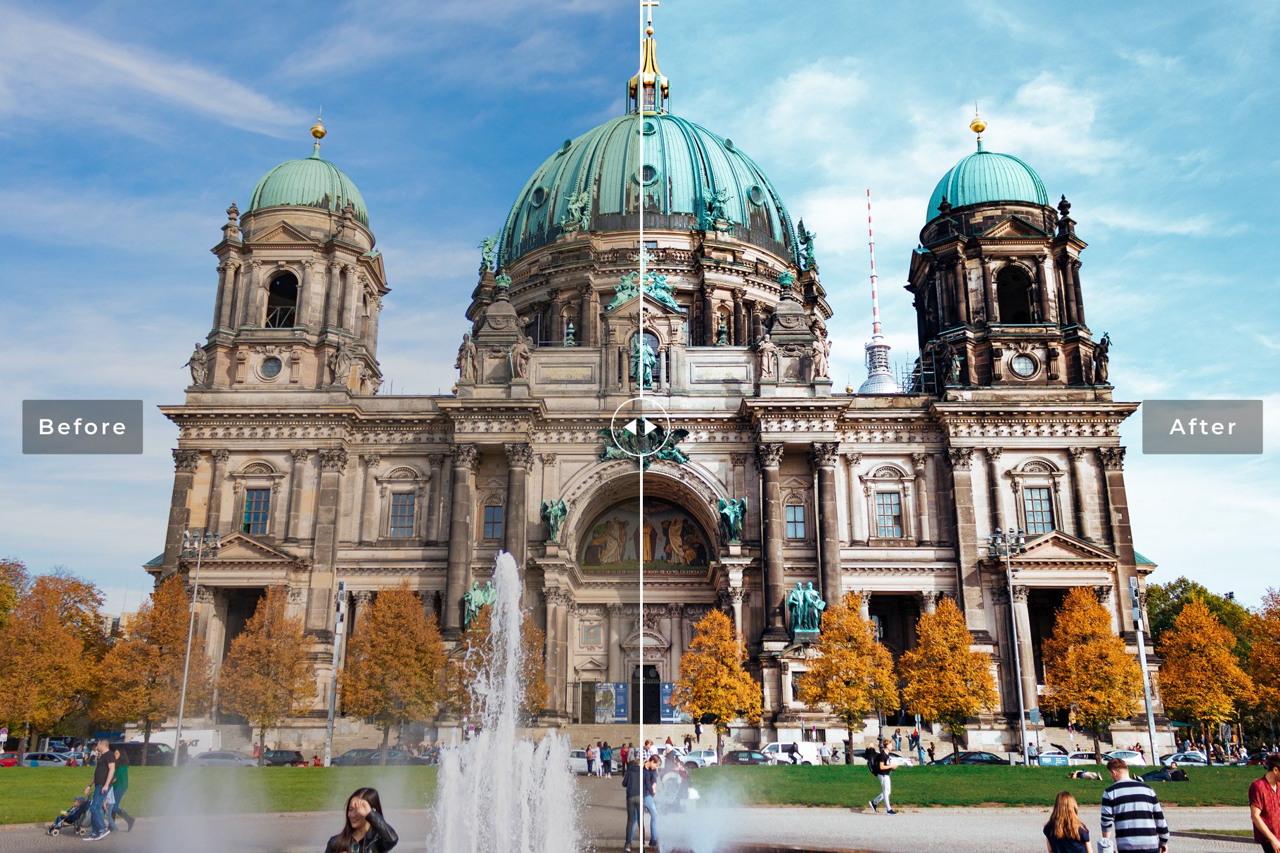 Berlin Lightroom Presets Packpreview image.