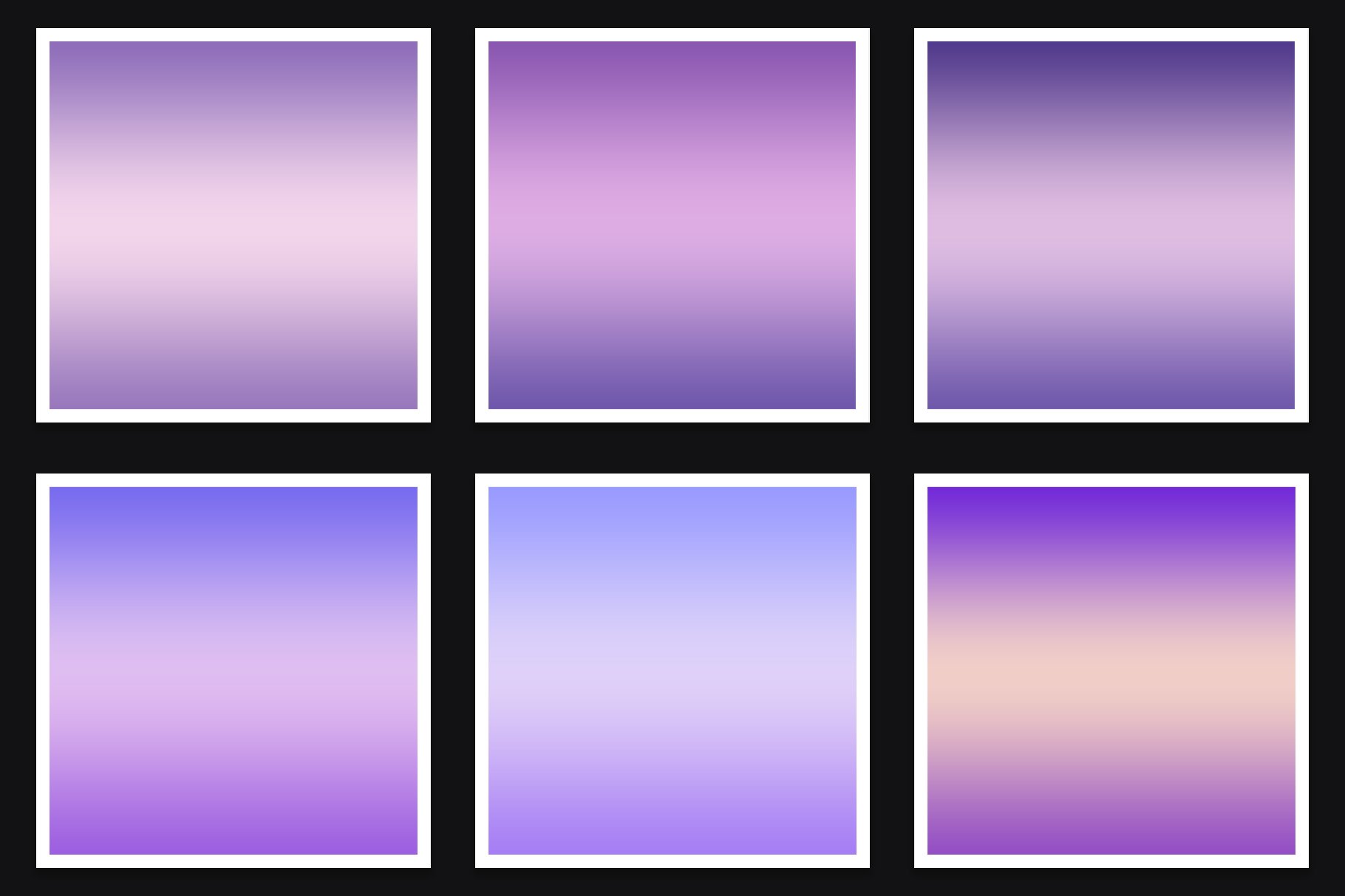 Lilac Color Gradientspreview image.