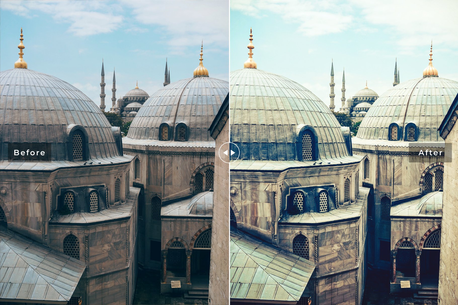 Istanbul Lightroom Presets Packpreview image.