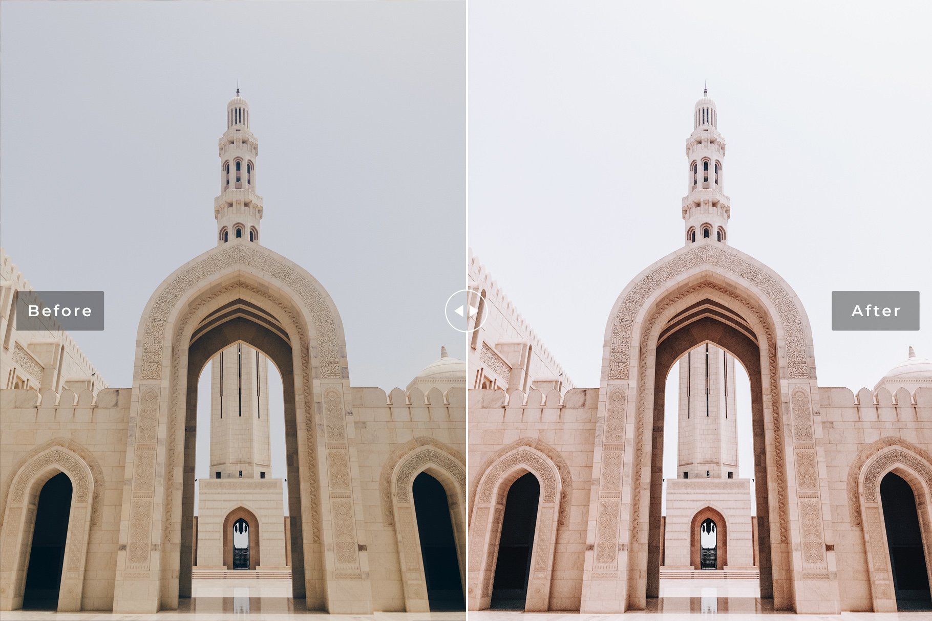 Muscat Pro Lightroom Presetspreview image.