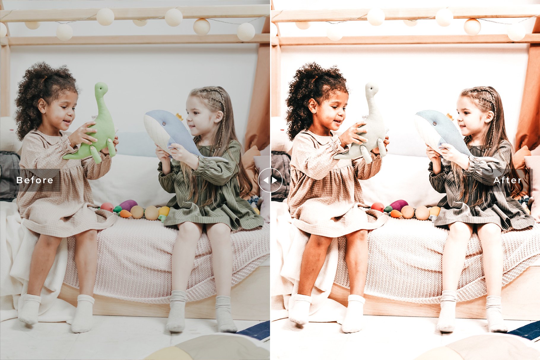 Children Lightroom Presets Packpreview image.