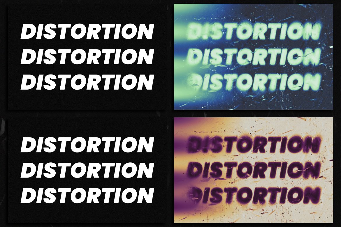 Distorted Text Effect Vol. 02preview image.