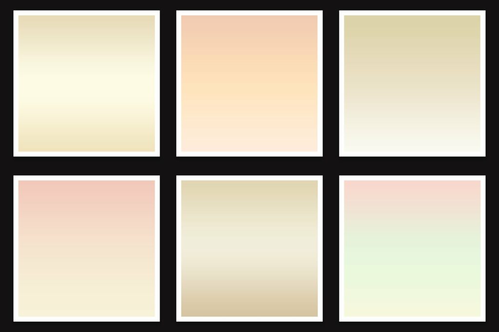 Cream Gradients – MasterBundles