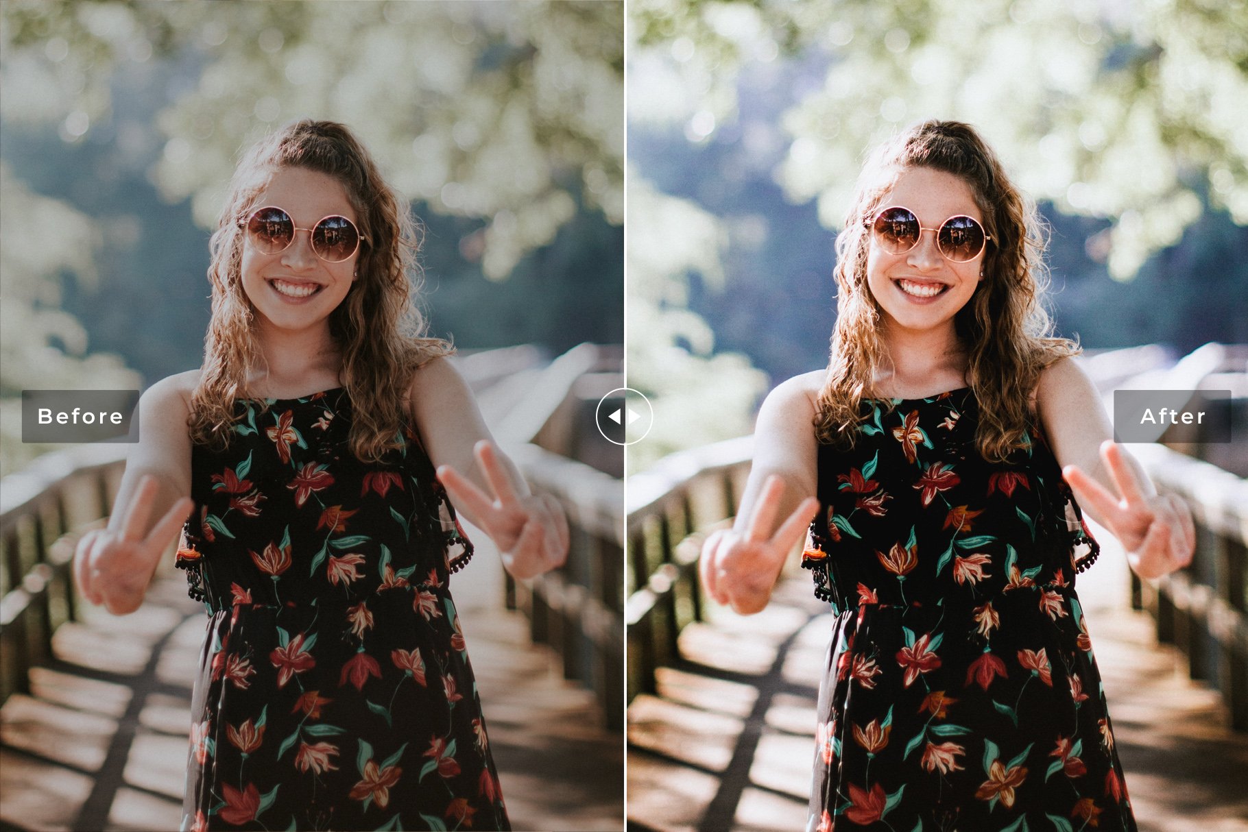 Hippie Lightroom Presets Packpreview image.