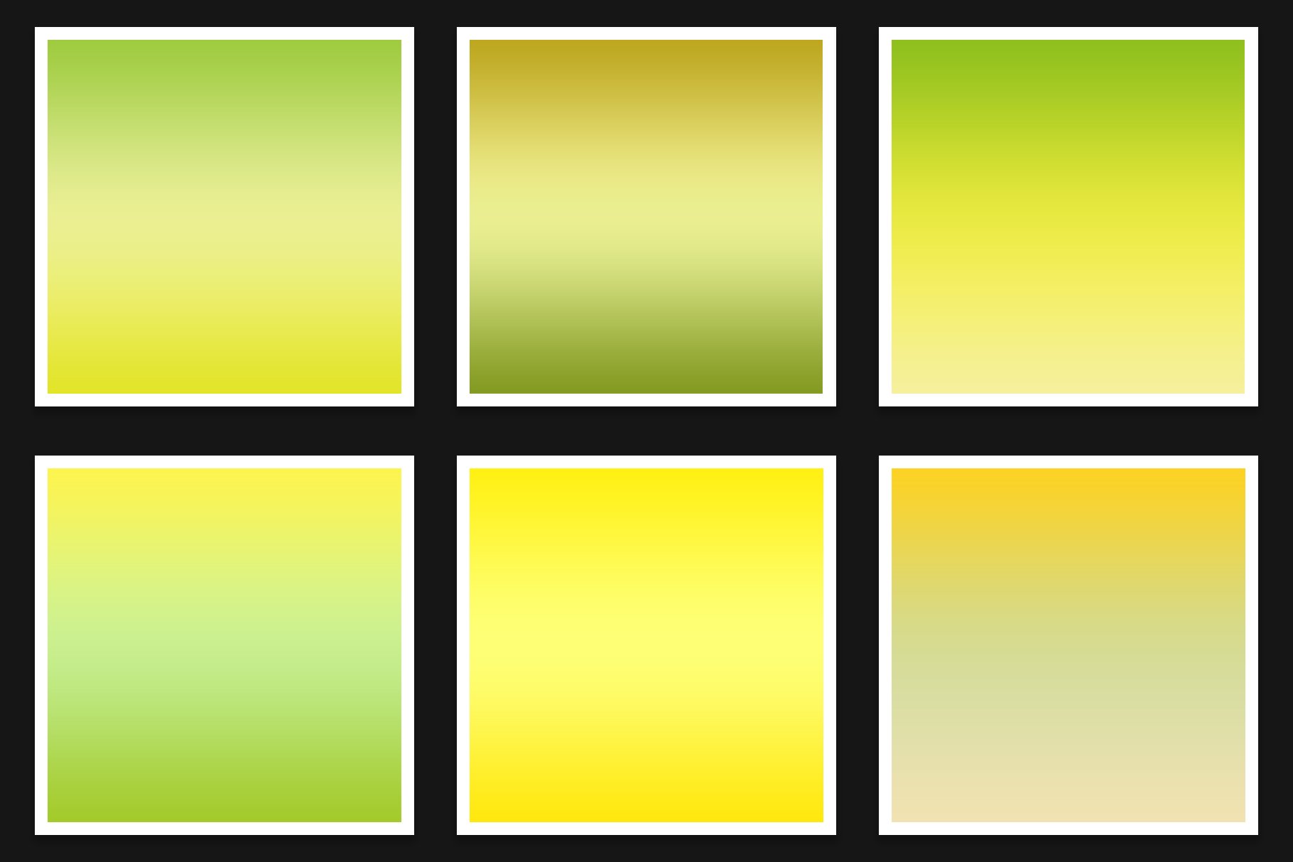 Lemon Color Gradientspreview image.